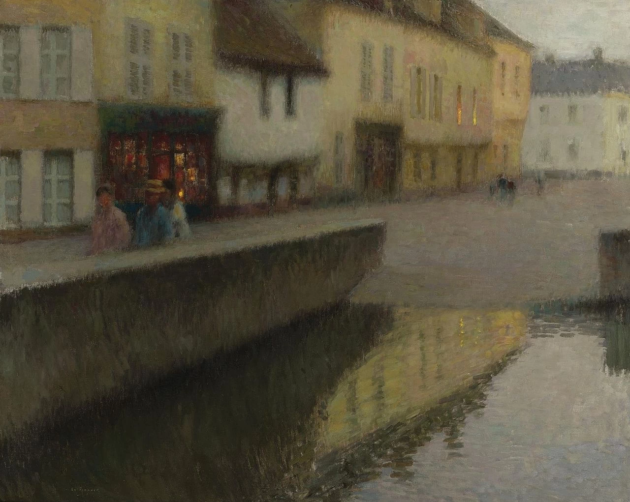 Henri Le Sidaner - 189, Lo specchio